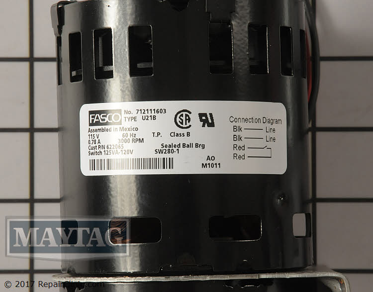 Draft Inducer Motor 904478 Alternate Product View