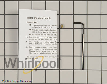Door Handle W10083931A Alternate Product View