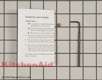 Door Handle W10083931A Alternate Product View