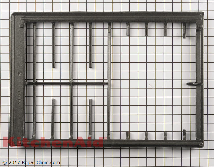 Burner Grate W10338795 | KitchenAid Replacement Parts