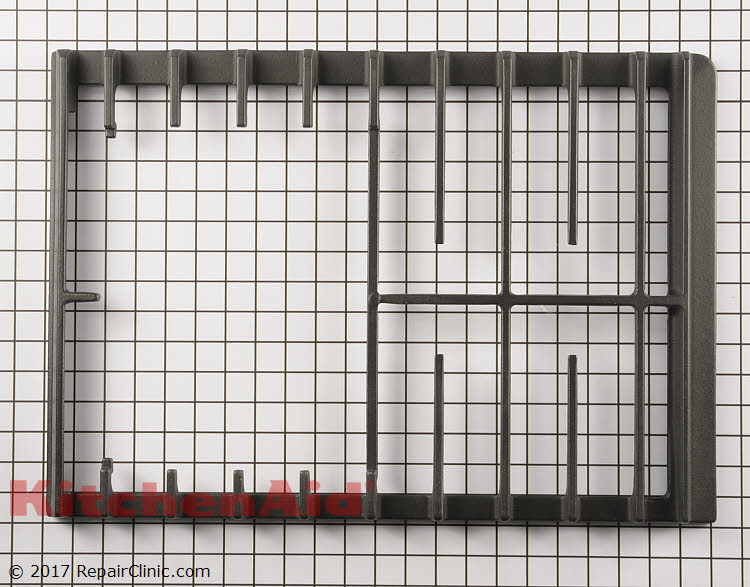 Burner Grate W10338795 KitchenAid Replacement Parts