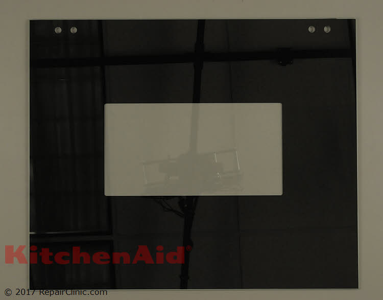 Door Glass Wpw10200757 Kitchenaid Replacement Parts Door Glass Wpw10200757 Alternate View