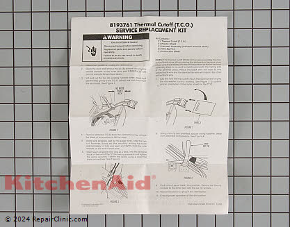 Thermal Fuse 8193762 Alternate Product View