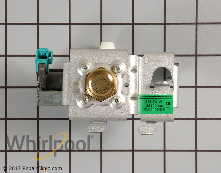Water Inlet Valve WPW10158389 Whirlpool Replacement Parts
