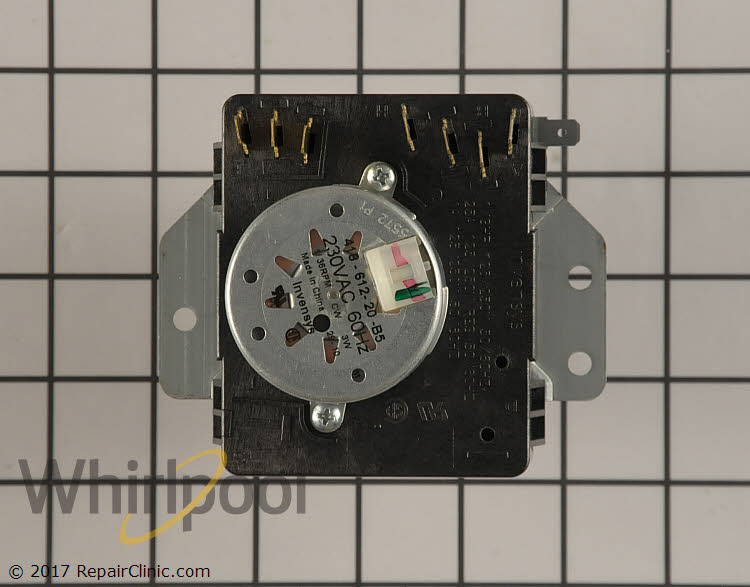 Genuine OEM Washer Timer Replacement Part - W10857612 (Replaces W10436308, WPW10857612, PS3632911)