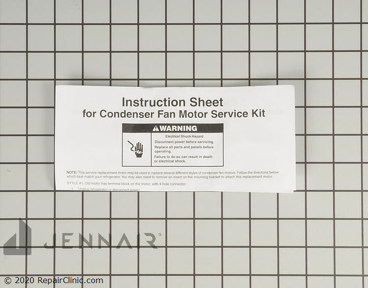 Condenser Fan Motor W10124096 Alternate Product View