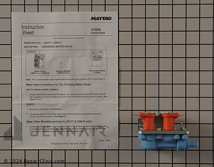 Water Inlet Valve 205613 Alternate Product View