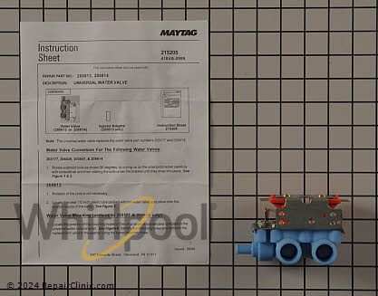 Water Inlet Valve 205613 Alternate Product View
