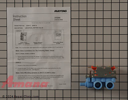 Water Inlet Valve 205613 Alternate Product View
