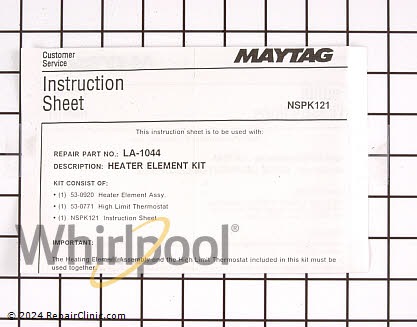 Heating Element LA-1044 Alternate Product View