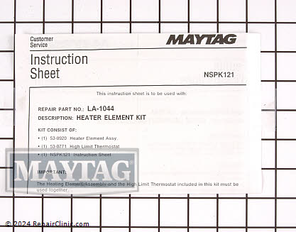 Heating Element LA-1044 Alternate Product View