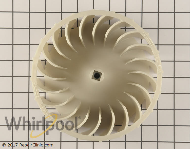 Blower Wheel WP697772 Whirlpool Replacement Parts