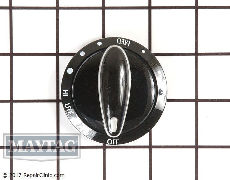 Control Knob WP74011287 Maytag Replacement Parts