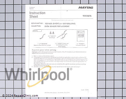 Temperature Sensor 12001655 Alternate Product View