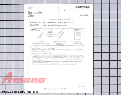 Temperature Sensor 12001655 Alternate Product View