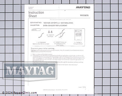 Temperature Sensor 12001655 Alternate Product View