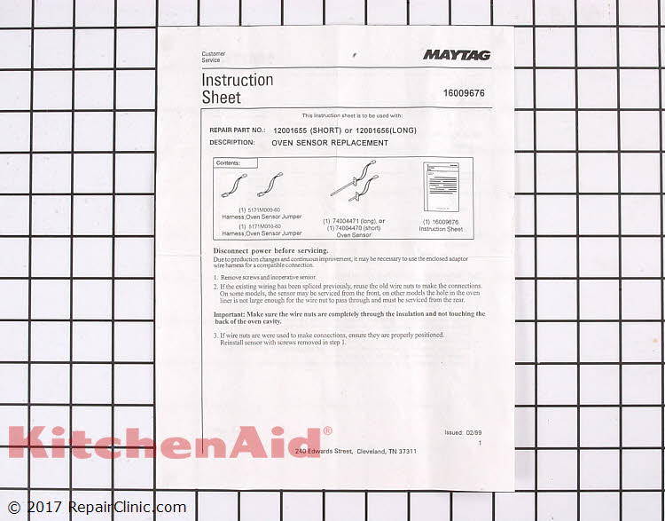 Temperature Sensor 12001655 Alternate Product View