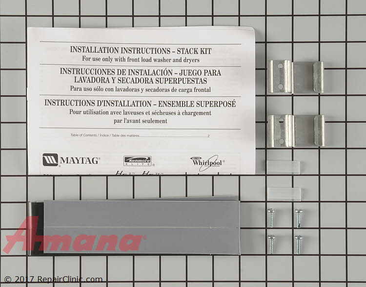 Stacking Kit 8541503 Amana Replacement Parts