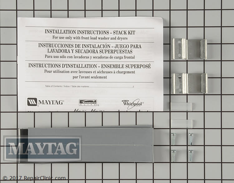 maytag stacking kit instructions Washer manual and dryer electric online neptune maytag stacking.