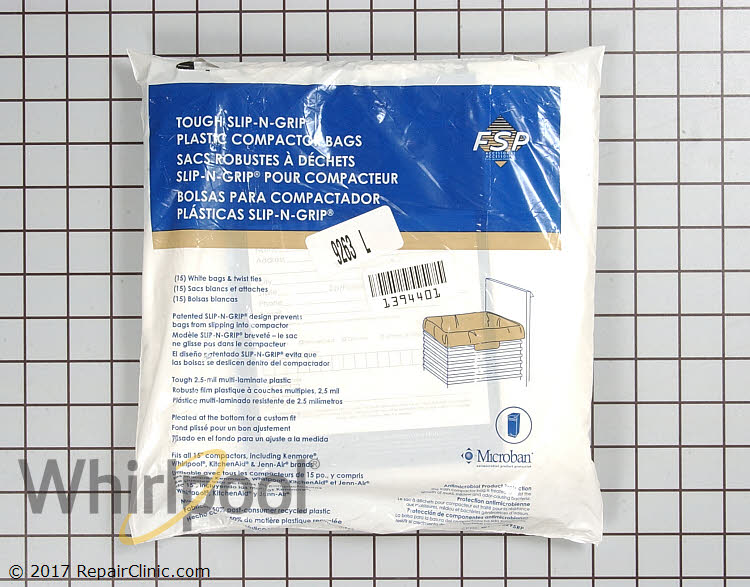 Trash Compactor Bags W10165295RP Alternate Product View