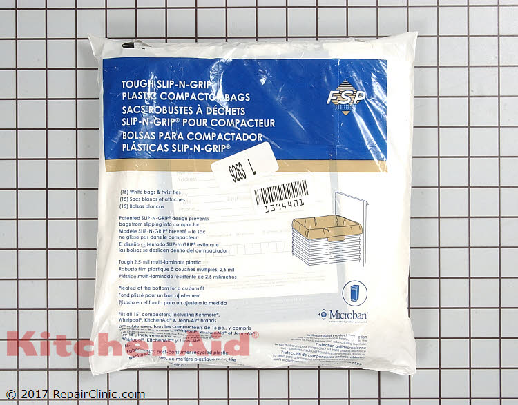 Trash Compactor Bags W10165295RP Alternate Product View