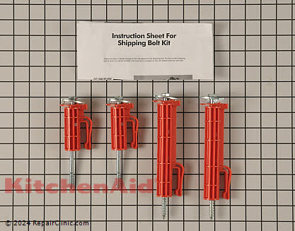 Shipping Bolt Kit W10289554A Alternate Product View