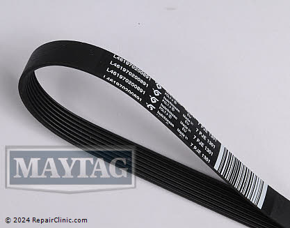 Drive Belt WPW10388414 Alternate Product View