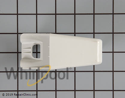 Genuine Whirlpool Refrigerator Shelf Retainer Bar Support - OEM Part WP2196189 (Fits 2196189, 218212)