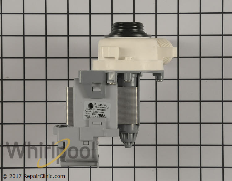 Drain Pump WPW10276397 | Whirlpool Replacement Parts