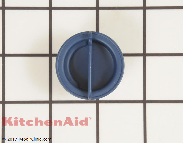 Rinse Aid Dispenser Cap WPW10077881 KitchenAid Replacement Parts