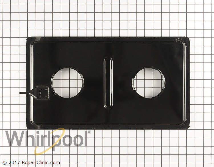 Burner Drip Pan 3401X05509 Whirlpool Replacement Parts