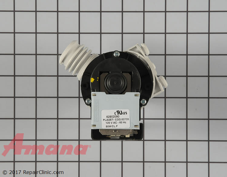 Drain Pump WP34001340 Amana Replacement Parts