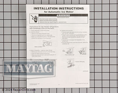 Ice Maker Assembly 1129316 Alternate Product View