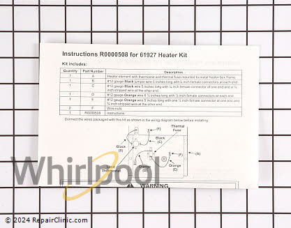 Heating Element 61927 Alternate Product View
