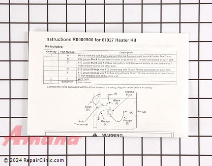 Heating Element 61927 Alternate Product View