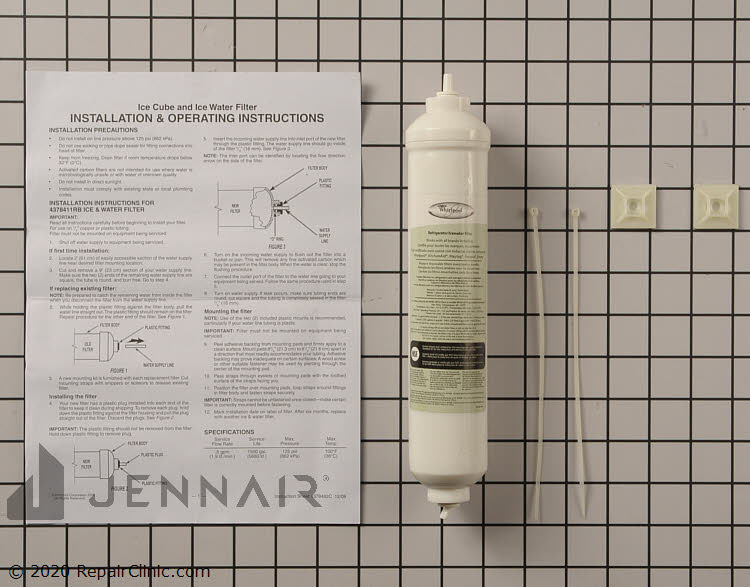 Water Filter 4378411RB Alternate Product View
