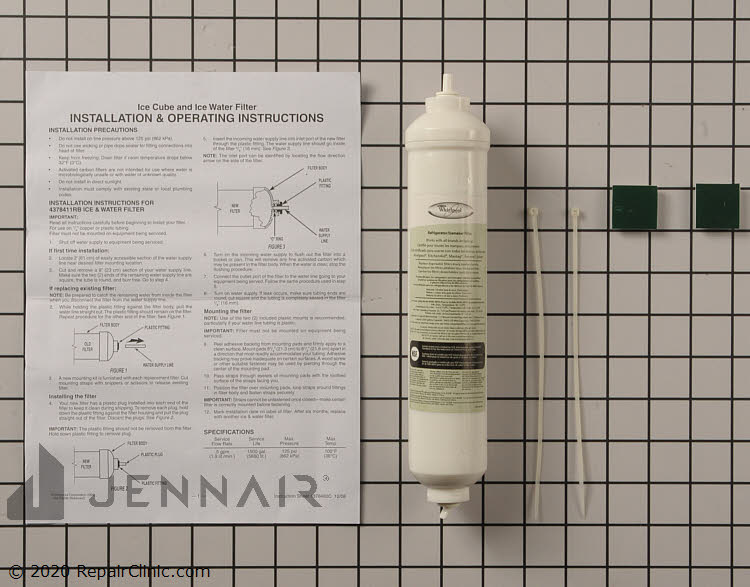 Water Filter 4378411RB Alternate Product View