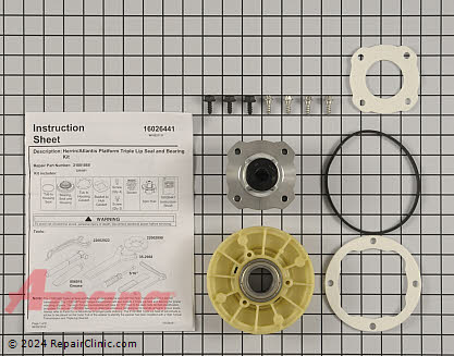 Tub Seal and Bearing Kit W10219156 Alternate Product View