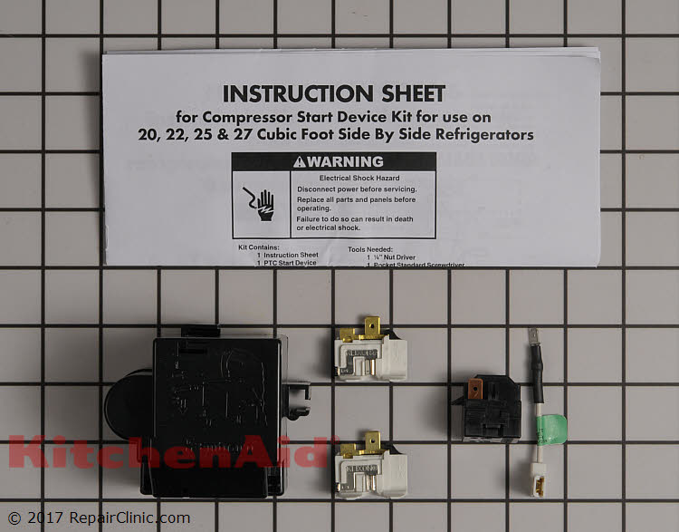 Relay and Overload Kit 8201799 KitchenAid Replacement Parts