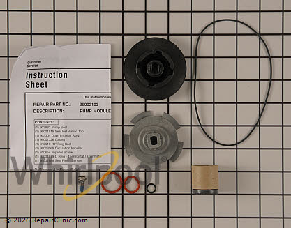 Impeller and Seal Kit WP6-915435 Alternate Product View