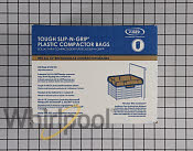 thumbnail image 2 of OEM Whirlpool WP4151750 4151750 Trash Compactor Charcoal Filter - Black Genuine Part 2 of 4