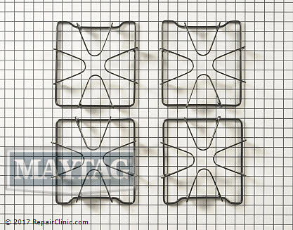 Burner Grate WPW10268483 Alternate Product View
