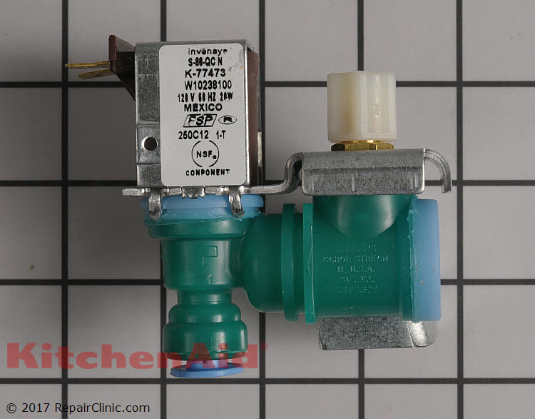 Water Inlet Valve WPW10238100 Alternate Product View