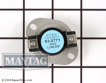 High Limit Thermostat WP53-0771 Alternate Product View