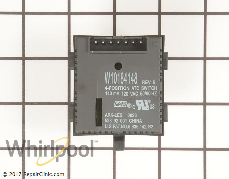 Budora Interruttore Temperatura Acqua WPW10184148 Per Lavatrice Whirlpool, Maytag E Altri – Ricambio Compatibile - 3