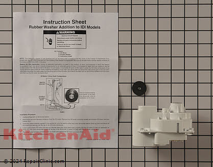 Auger Motor W10822606 Alternate Product View
