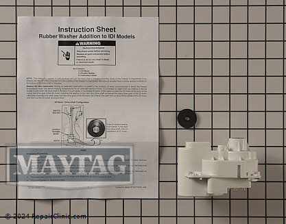 Auger Motor W10822606 Alternate Product View