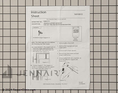 Shelf Support WP61005050 Alternate Product View