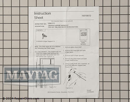 Shelf Support WP61005050 Alternate Product View