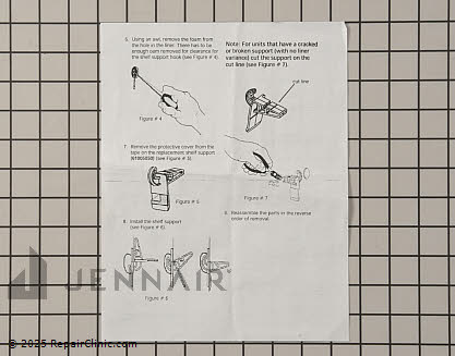 Shelf Support WP61005050 Alternate Product View